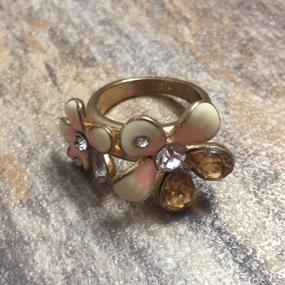 Gold Flower Ring